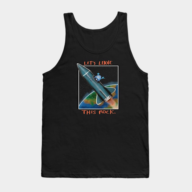 Elon's Favorite T-Shirt Tank Top by KilburKilbur